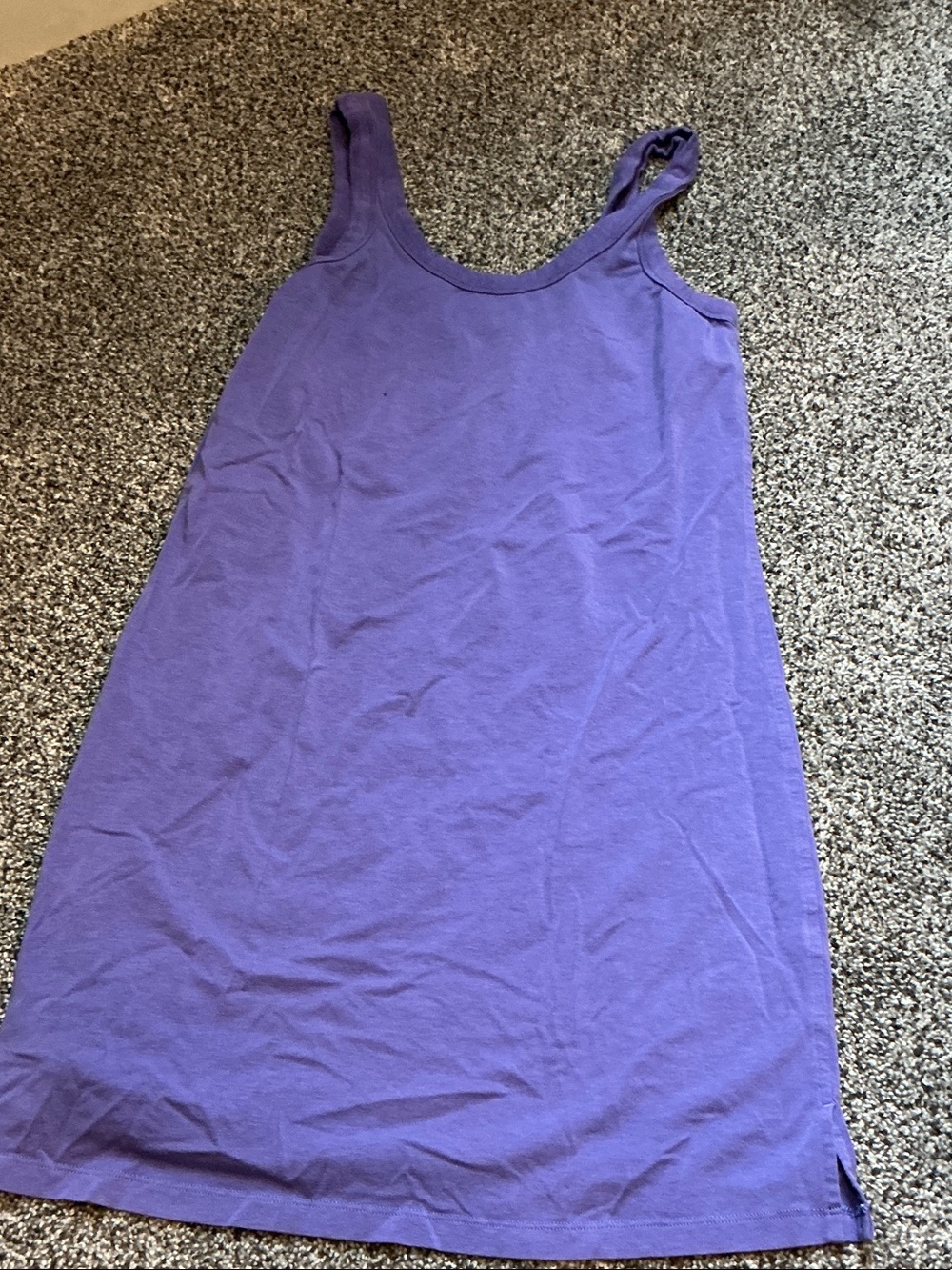 lululemon athletica Purple Sleeveless Mini Tank Dress